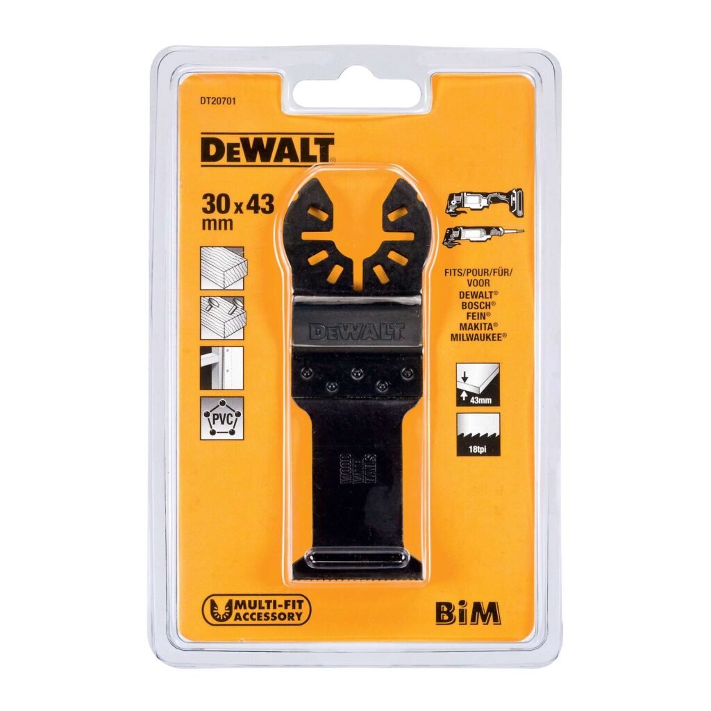 Multizāģa asmens Bi-M 30x43 mm / naglainam kokam, ģipšk., PVC/