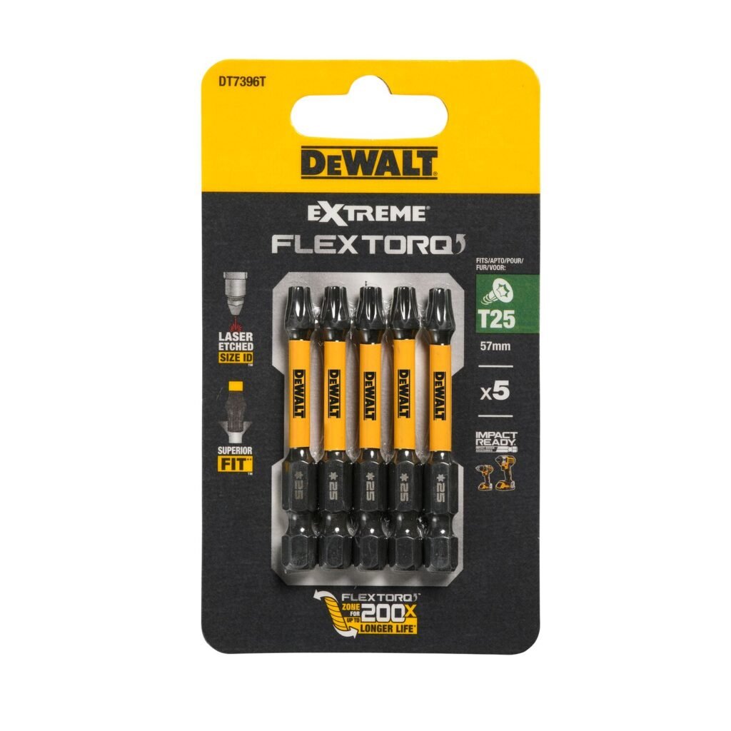 Uzgaļu komplekts TORX25 57mm 5gb FLEXTORQ IMPACT