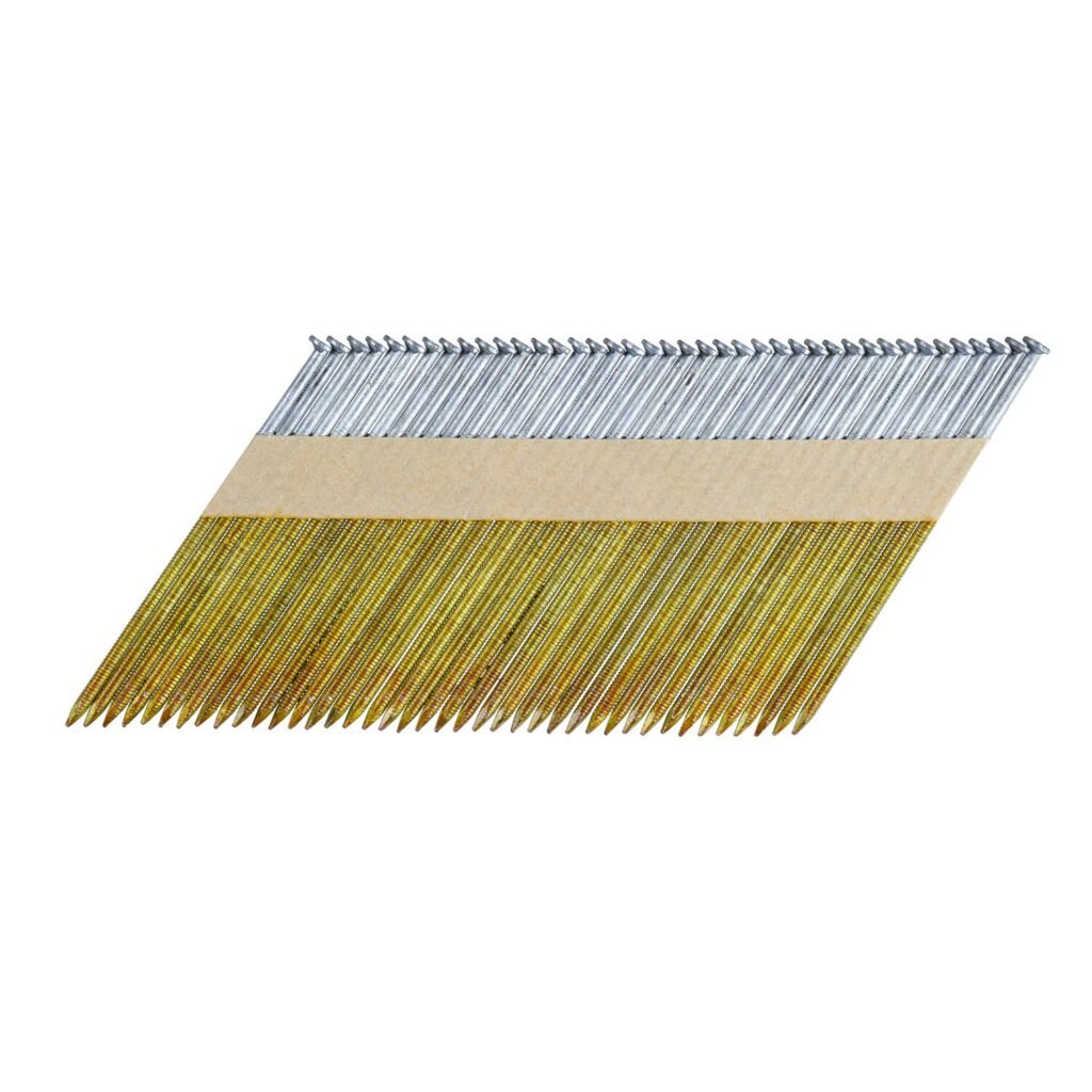 3.1*90mm 34° rievotas cinkotas naglas kasetēs PREBENA /2000gb/